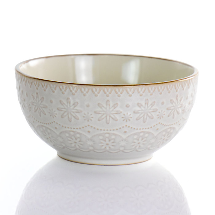 Elama Stoneware Dinnerware Set Service for 4 & Reviews Wayfair